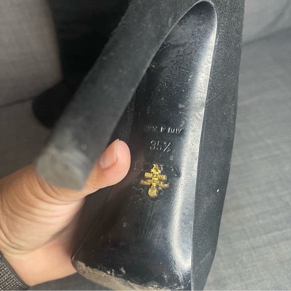 Prada Suede Ankle Booties - Picture 13 of 15